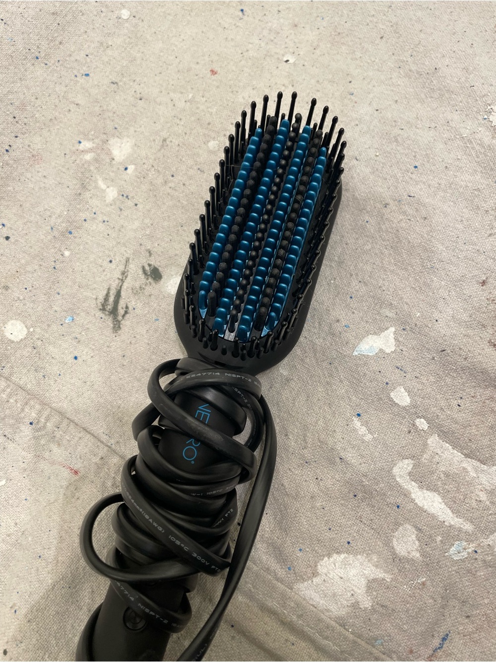 Paul Mitchell Black and Blue Heated Styling Brush